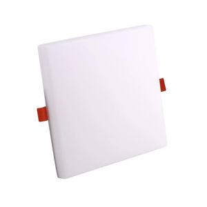 Painel de Led Frameless de Embutir Quadrado de 17w Bivolt e 6500k Blumenau