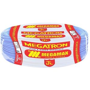 Cabo Flex 750v 1,5mm Azul 100 Metros Megatron