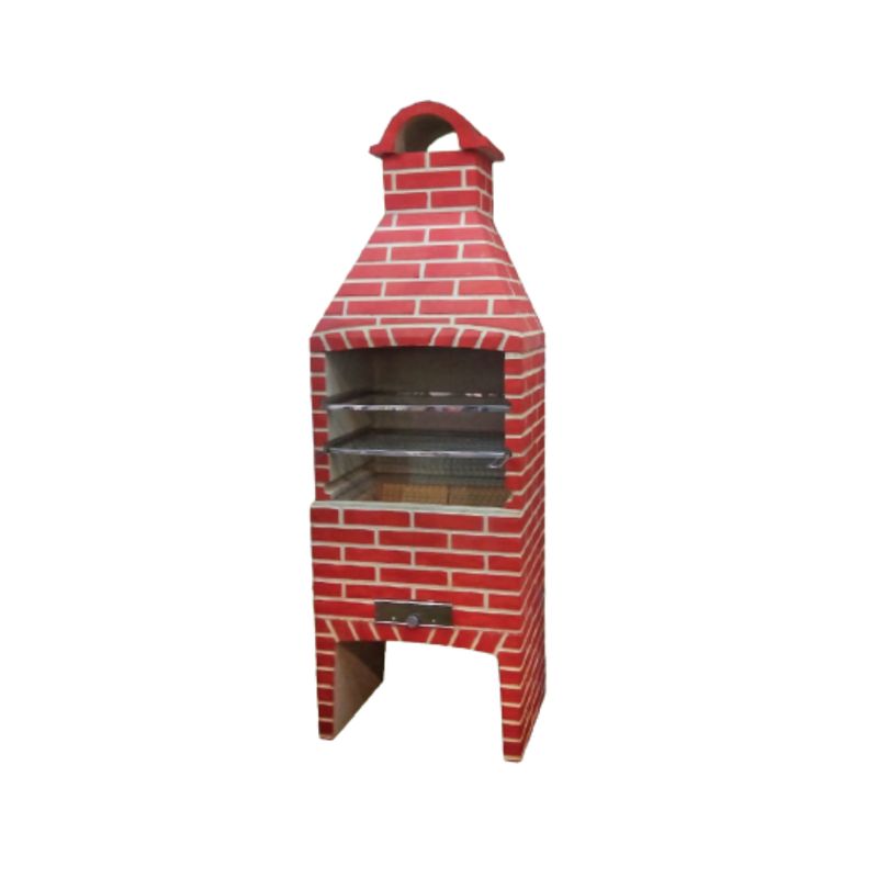 Churrasqueira-Tgv-Vermelho-Vasidecor