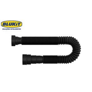 Sifão Universal Simples Black 1,1 Metros Blukit