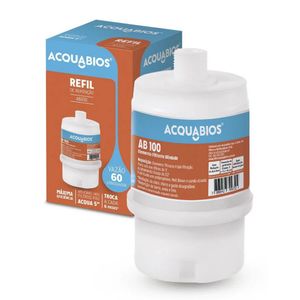 Refil Ab100 Granulado Carbon Blindado Rosca 1/2 Acquabios