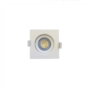 Spot de Led Mr16 Quadrado de 5w e 6500k Embuled
