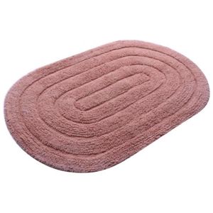 Tapete Allegro Rosa Claro Oval 40x60cm Kapazi