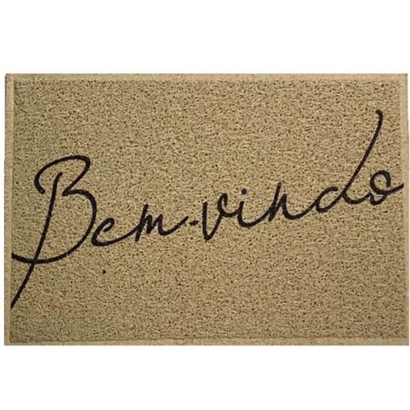 Tapete-Vinil-Light-Bem-Vindo-Bege-40x60cm-Kapazi