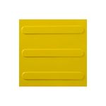 Piso-Tatil-Direcional-de-25x25cm-na-Cor-Amarela-de-Pvc-Kapazi