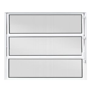 Basculante 3fls Vidro Canelado Home 0,80Lx0,60A Home Quality