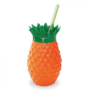 Copo Abacaxi com Canudo 575ml Milano