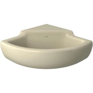 Lavatório de Canto Creme 330x330x410mm Deca
