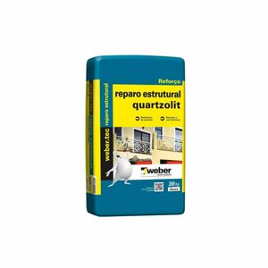 Argamassa Reparo Estrutural 20kg Quartzolit