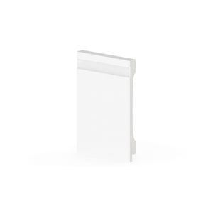 Rodapé Alizares 15cm x 2,40 Metros Branco 51810 Arquitech