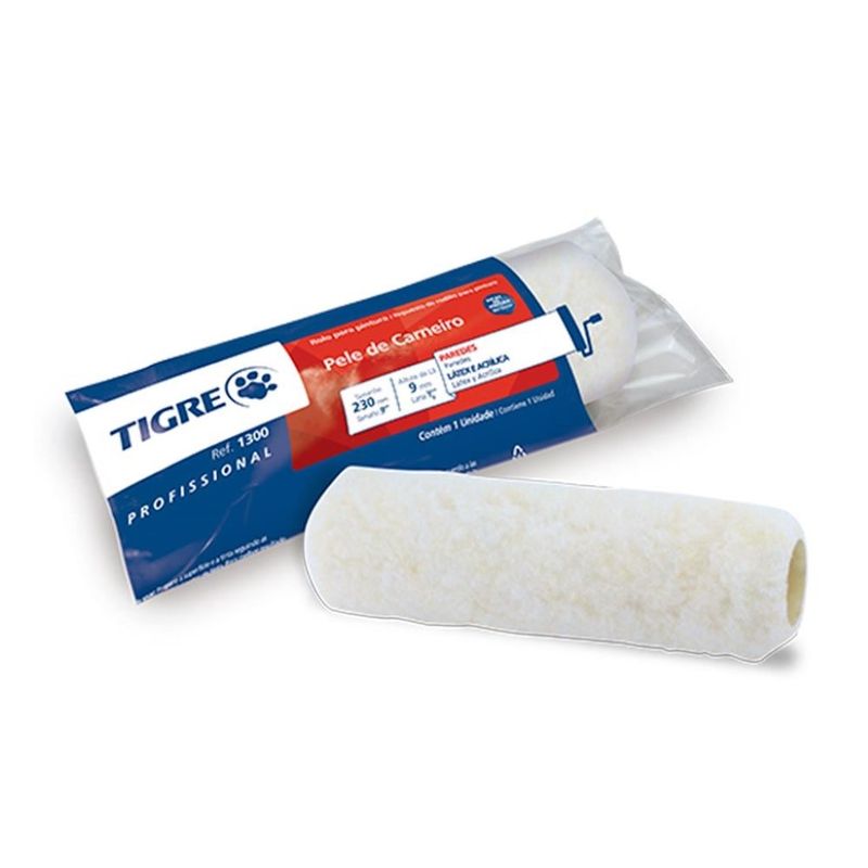 Rolo-Pele-de-Carneiro-Branco-9cm-Tigre