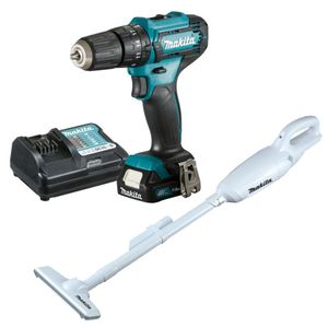 Kit Parafusadeira e Aspirador 12v Makita