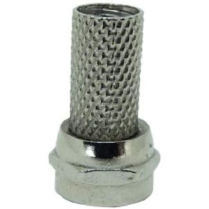 Conector Tv Coaxial Fox Roscável Rg6 Starret