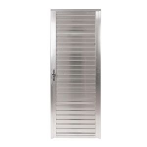 Porta Veneziana 0,80LX2,10A L/E Aluminio Home Quality
