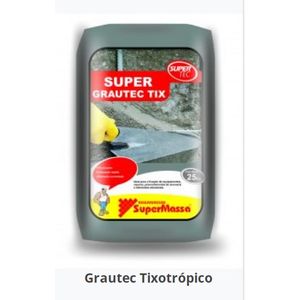 Argamassa Super Grautec Tixotrópico 25Kg Super Massa