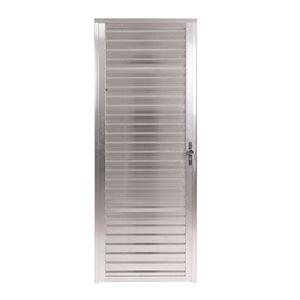 Porta Veneziana 90LX2,10A L/E Aluminio Home Nat Quality