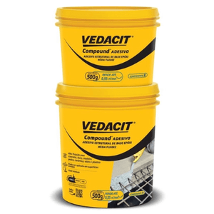 Adesivo Estrutural Epox Compound A+B 1kg