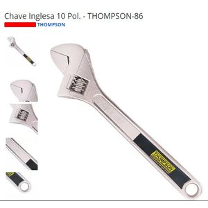 Chave Ajustavel 10 Polegadas Thompson