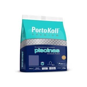 Rejunte Piscina Cor-Azul Piscina Pct/4Kg Acquaflex