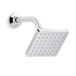Kit Ducha Pequena Quadrada C/Braço 28817 10cm Forusi