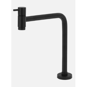 Torneira Lav Mesa Cuba Ap Preto Fosco 1106 24cm Forusi