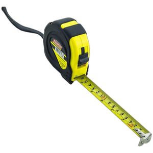 Trena 10mx25mm Emborrachada Com Trava + Imã Na Ponta