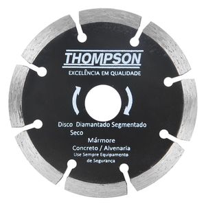 Disco Diamantado Segmentado 9 Polegadas 230mm Thompson