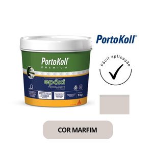 Rejunte Epoxi Porcel Marfim 1Kg Portokoll