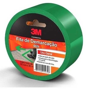 Fita Demarca Solo Verde 50mmx30m 3m