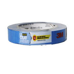Fita Crepe 24mmx50m Alta Perfomance Blue 3m