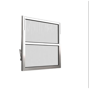 Basculante 2 folhas vidro Canelado branco 50x50A Quality