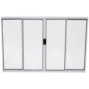 Janela1,50LX1,00A 4FLS correr Vidro Canelado Home