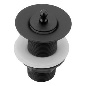 Válvula Para Lavatório 7/8 Preto Fosco 1603 Forusi