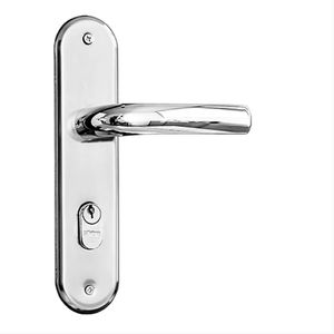 Fechadura 1300 Externa Alavanca Espelhada Viena Cromado 1101/27zc Silvana
