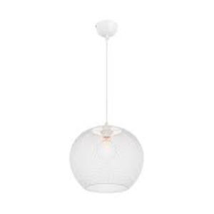 Luminária Pendente Retrô Menkar Em Aço Branco Fosco E27 Avant