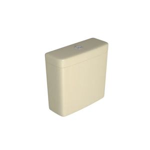 Caixa Acoplada com Acionamento Duo Vogue Plus Monte Carlo Creme Deca