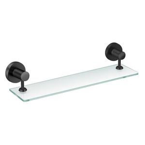Porta Shampoo Pieno Preto Fosco 5007 Forusi