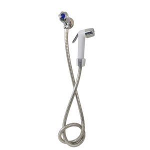 Ducha Higiênica Com Válvula 1/4" Cromada Inox Forusi