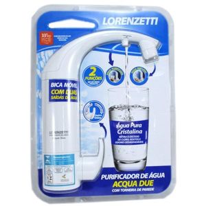 Purificador Torneira Parede 7411040 Acqua Due Branco Lorenzetti
