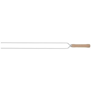 Espeto Para Churrasco Duplo 003207 65Cm Mor