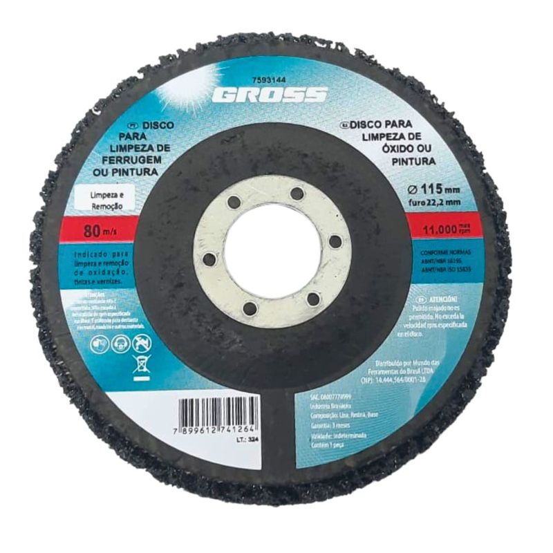 Disco-Limpeza-Ferrugem-Ou-Pintura-115x22mm-Gross-Mundo-Das-Ferramentas
