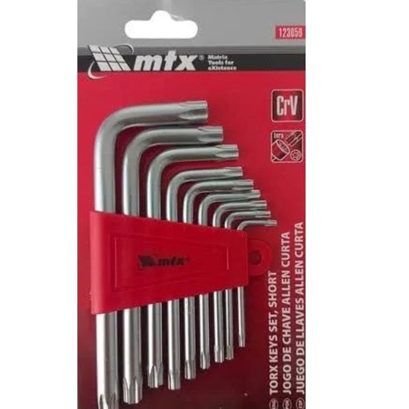Jogo-Chave-Torx-Curtas-9Pcs-T10-T50-Mtx-Mundo-Das-Ferramentas