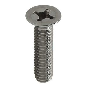 Parafuso Máquina 3/16x1/2 Phillips Cabeça Chata Zincado Jomarca