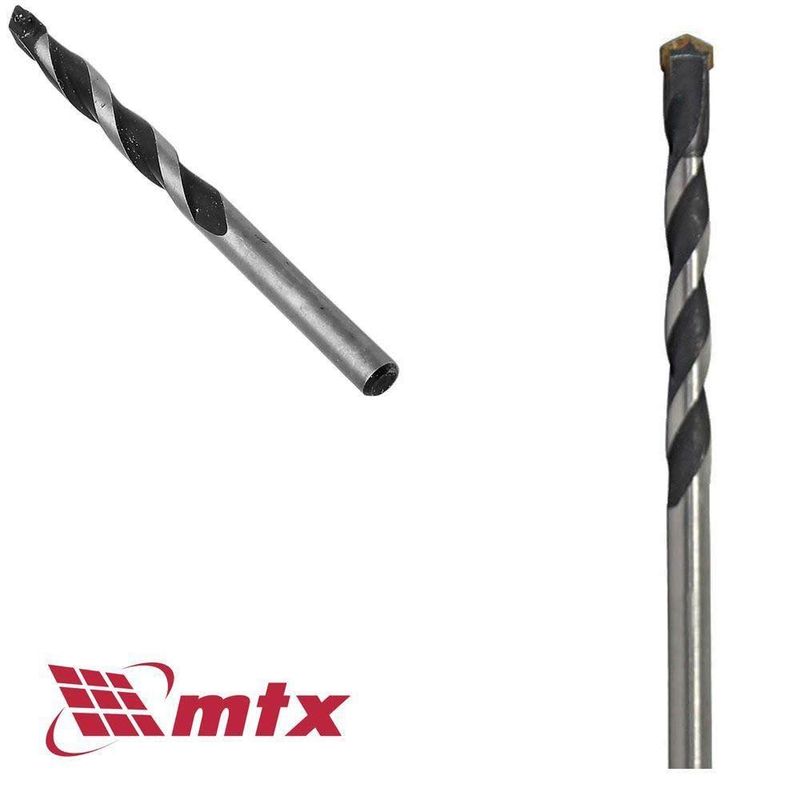 Broca-Para-Concreto-10x200mm-Haste-Longa-Mtx-Mundo-Das-Ferramentas