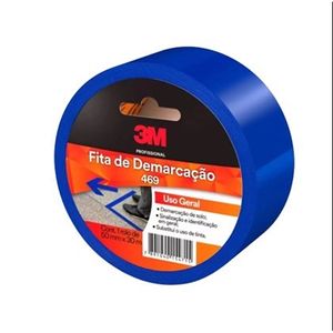 Fita Demarcação Solo Azul 50mmX30M 469 3M