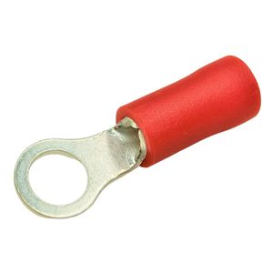 Terminal Pré-Isolado Olhal Vermelho 0,5-1,5mm M4 Com 10 Unidades Easy