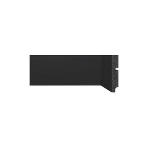 Rodapé/Alizares 3547 Rp/Black 10cm 2,40 Santa Luzia