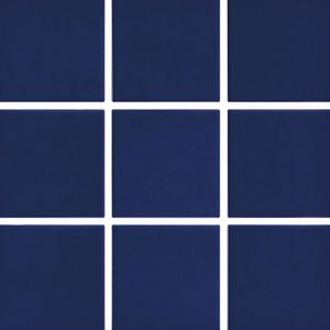 Revestimento Azul Royal Esmaltado 10x10 Caixa Com 1,8m² Elizabeth