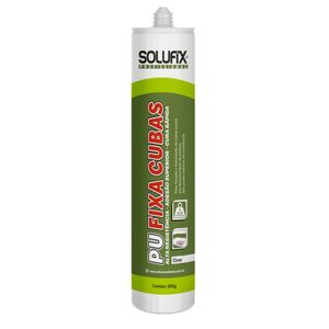 Adesivo Selante Pu 380g Solufix Fixa Cubas - Solução