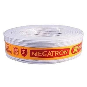 Cabo Flex 2,5mm Branco Pc 100m Megatron
